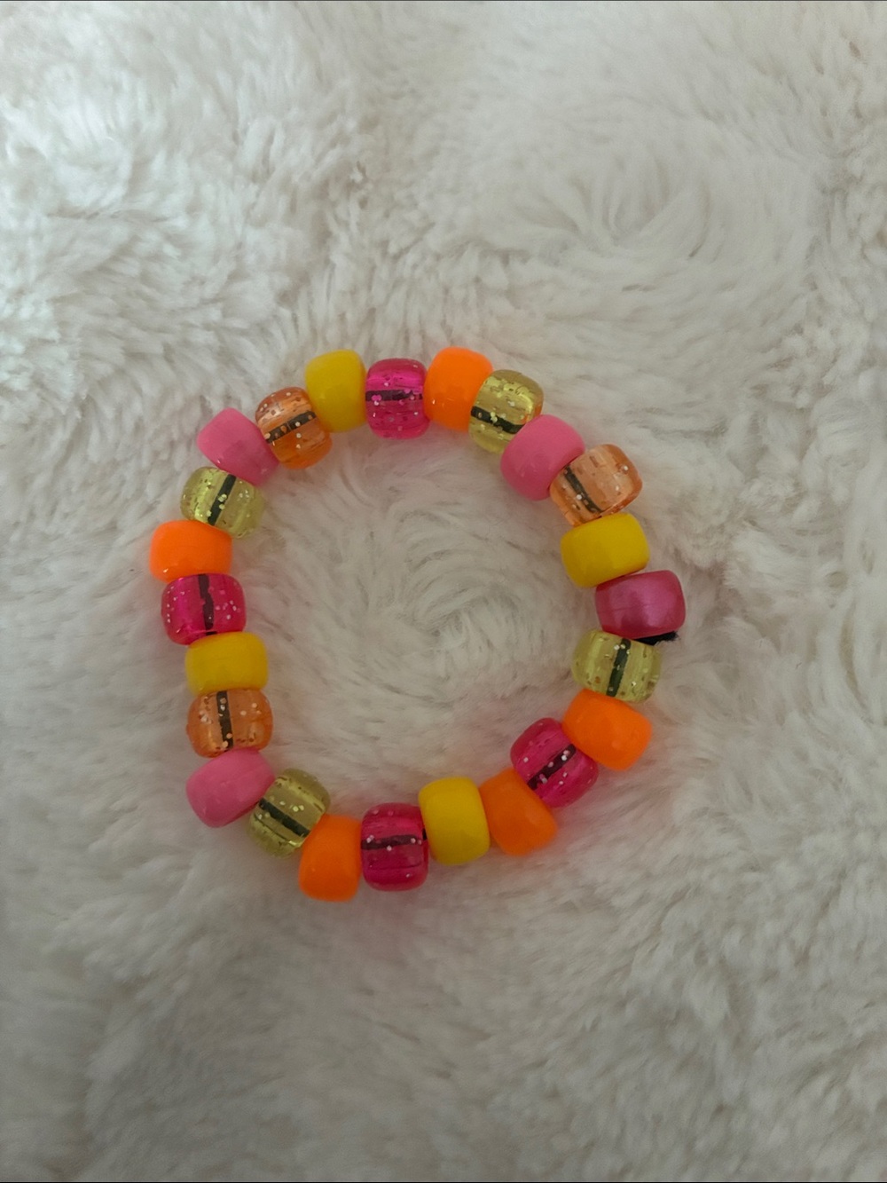 Set of 6 Handmade Beaded Bracelets - Picture 5 of 7